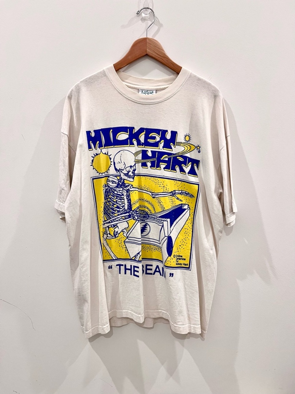 Online Ceramics x Mickey Hart The Beam Tee XL Grateful Dead Double Sided Rare